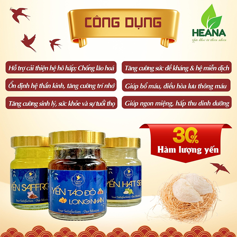 Bí quyết chưng yến từ Heana